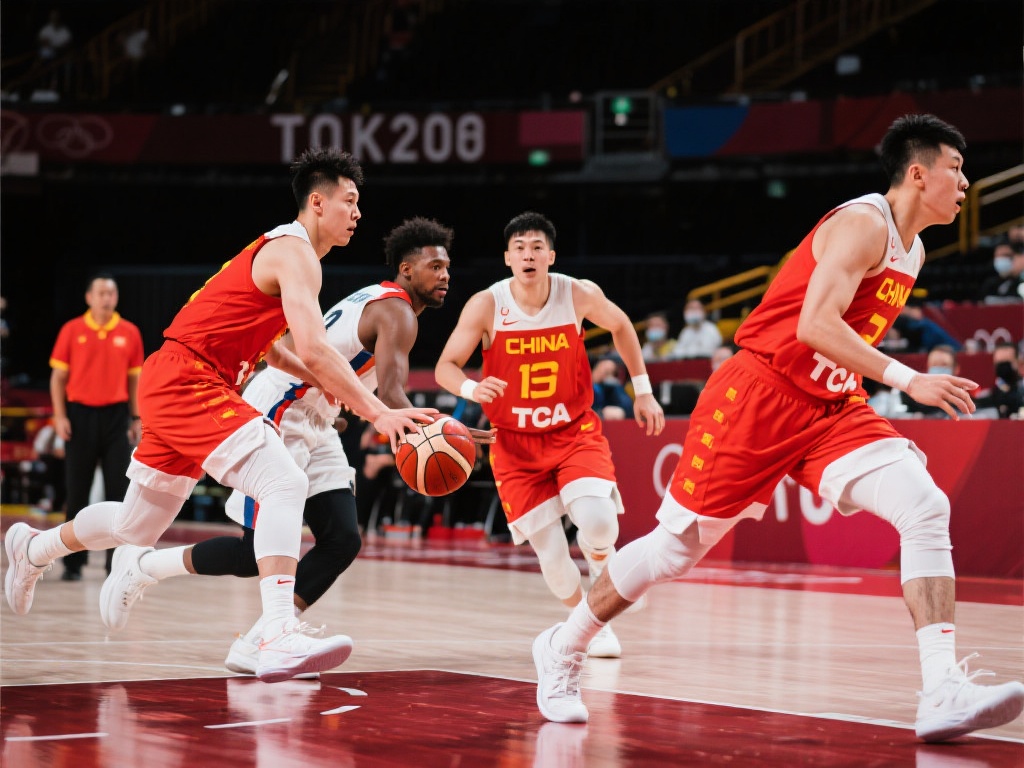 在本场激烈的交锋中，中国男篮展示出了一些